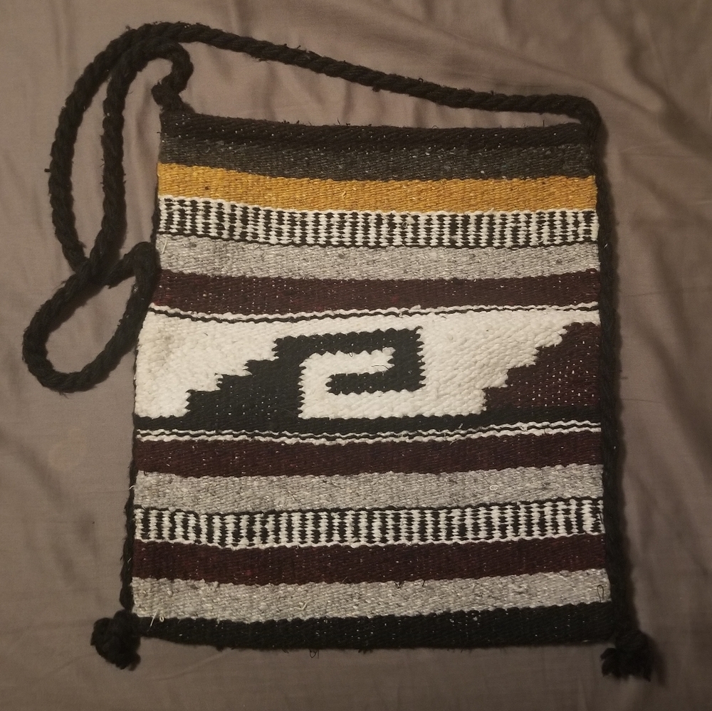 Mexican fabric Crossbody bag